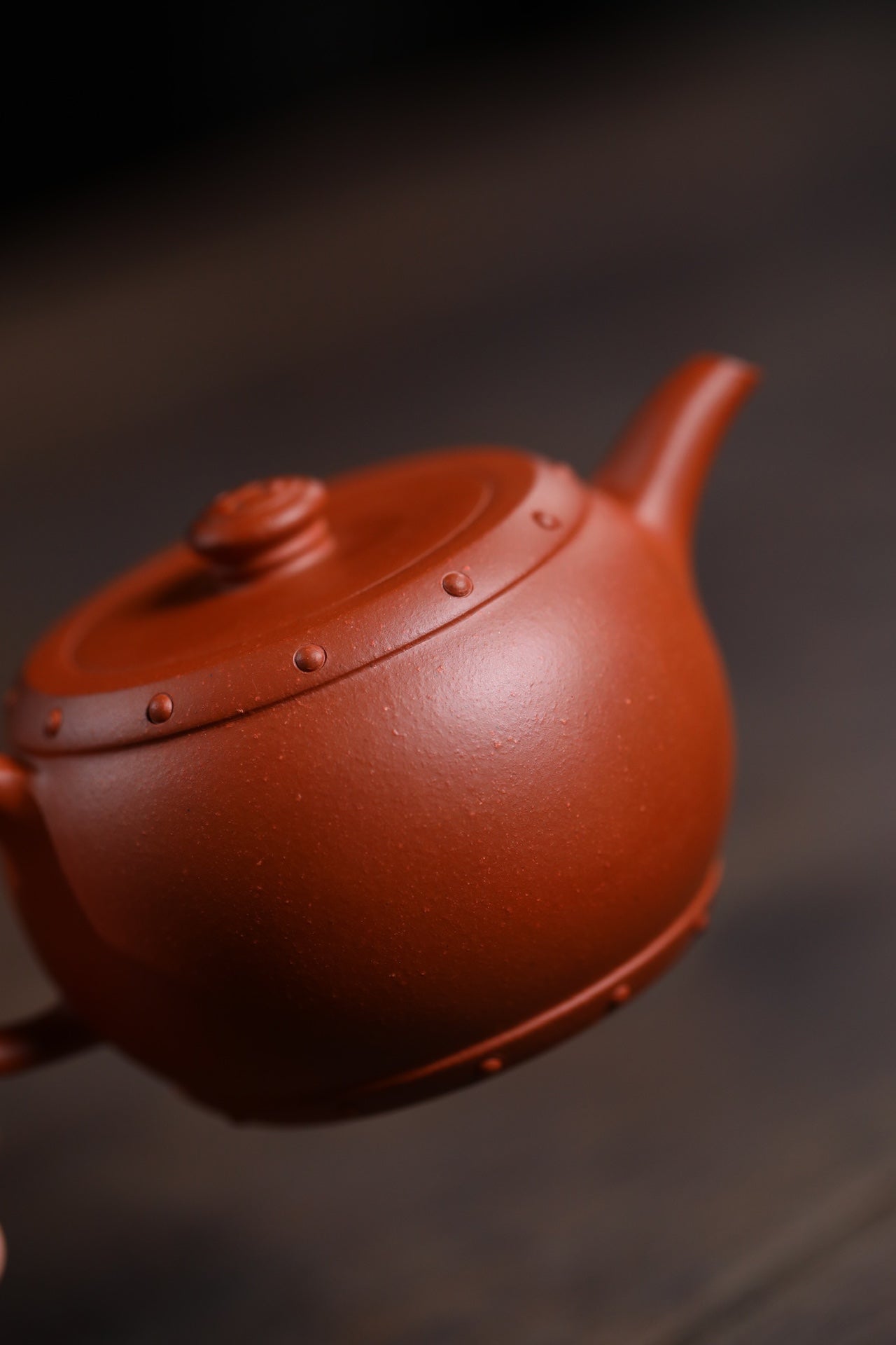 Tai Ji Gu  140cc - Yixing Zisha Purple Clay Teapot