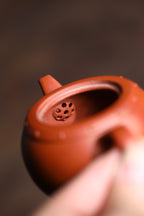 Tai Ji Gu  140cc - Yixing Zisha Purple Clay Teapot