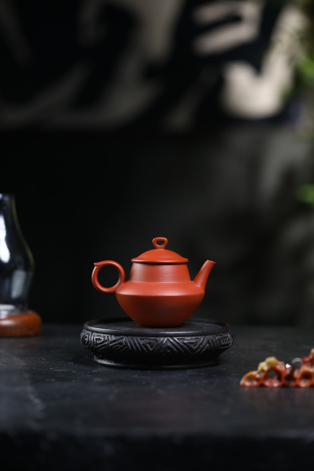 Ru Feng   180cc - Yixing Zisha Purple Clay Teapot