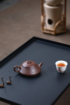 Yin Piao   160cc - Yixing Zisha Purple Clay Teapot
