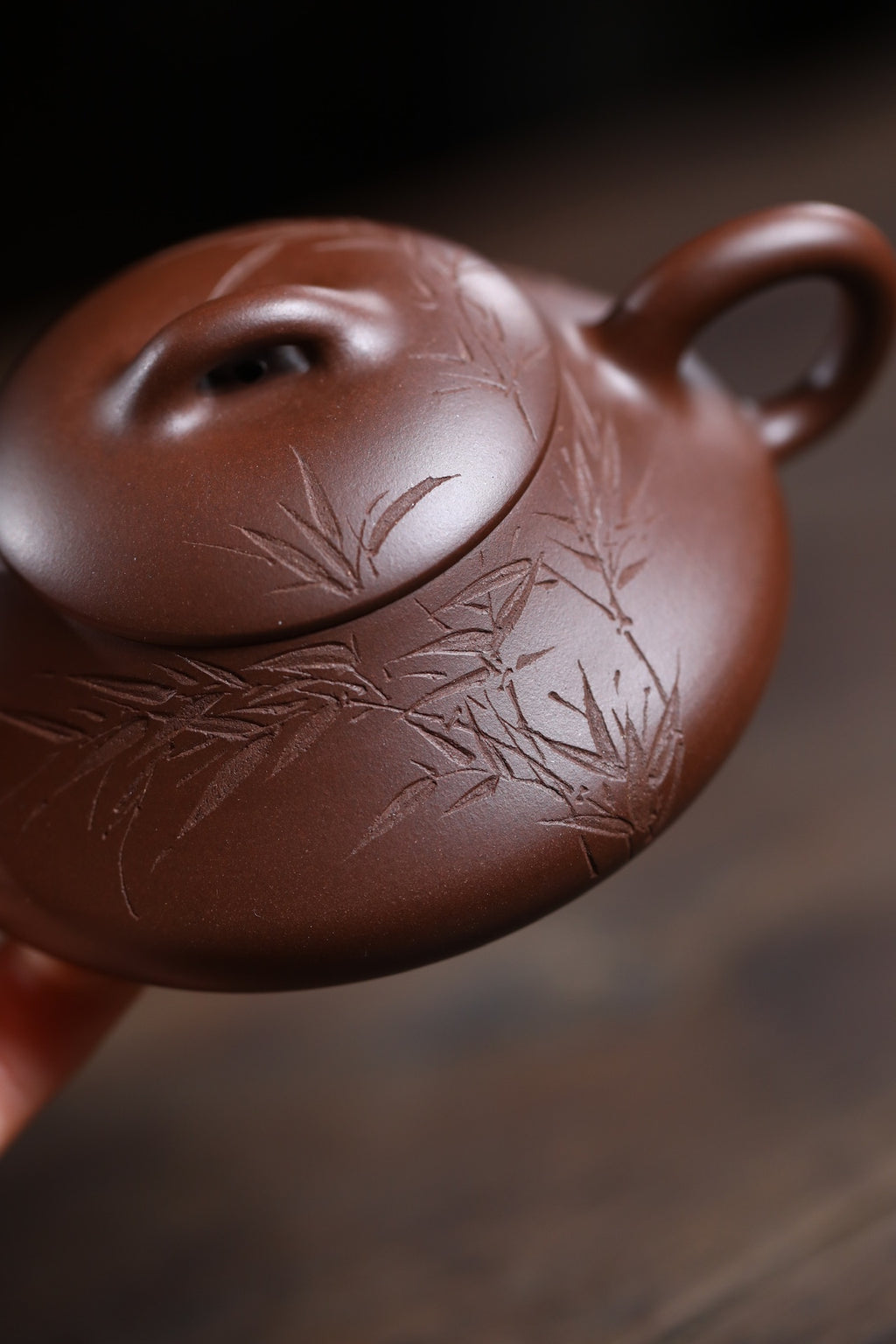 Yin Piao   160cc - Yixing Zisha Purple Clay Teapot