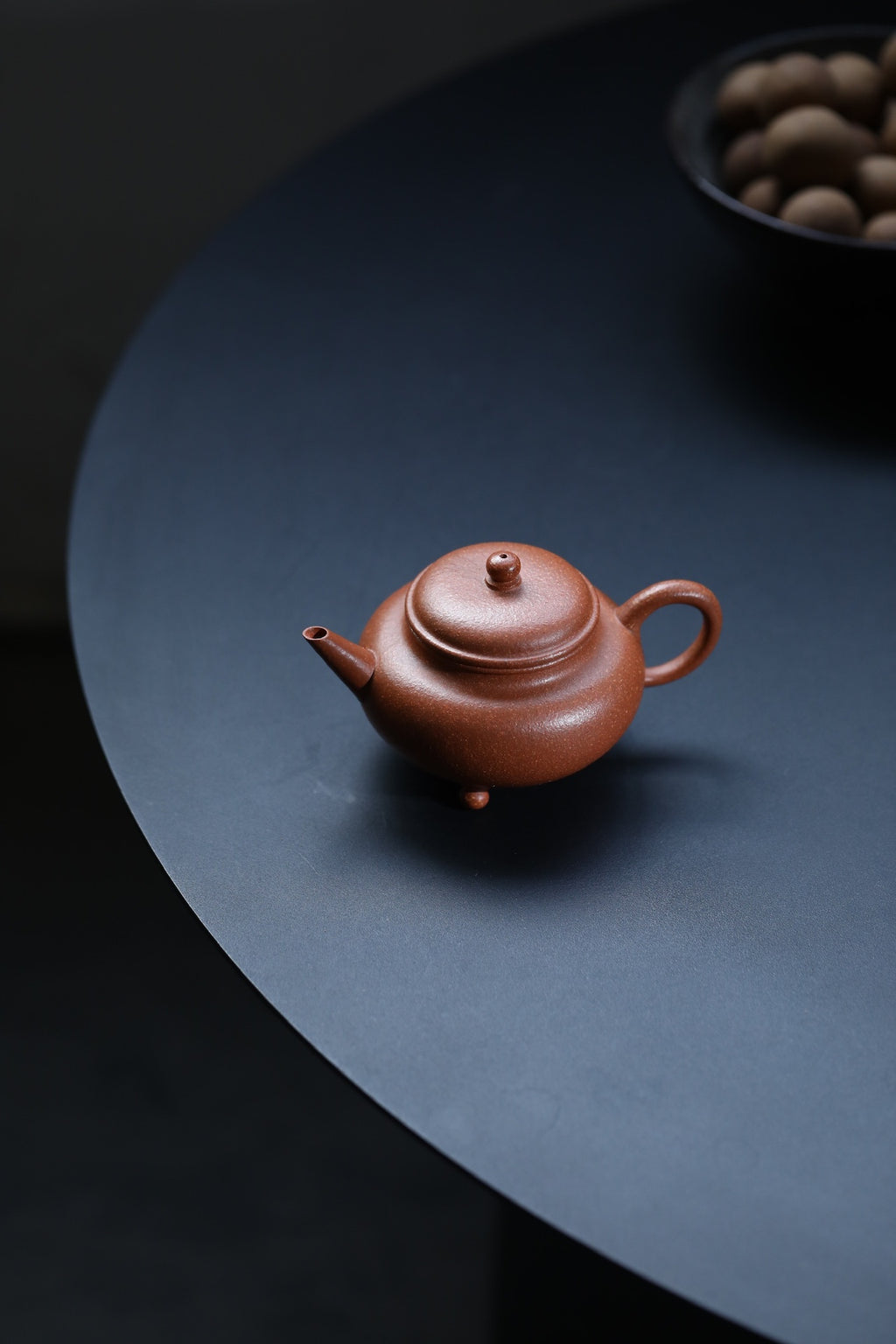 San Zu Ding Li   150cc - Yixing Zisha Purple Clay Teapot
