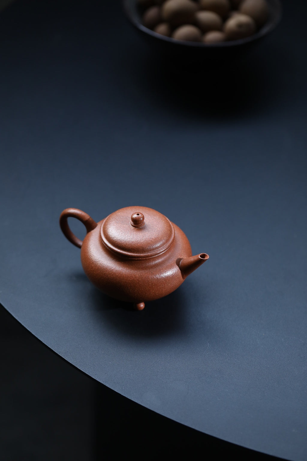 San Zu Ding Li   150cc - Yixing Zisha Purple Clay Teapot