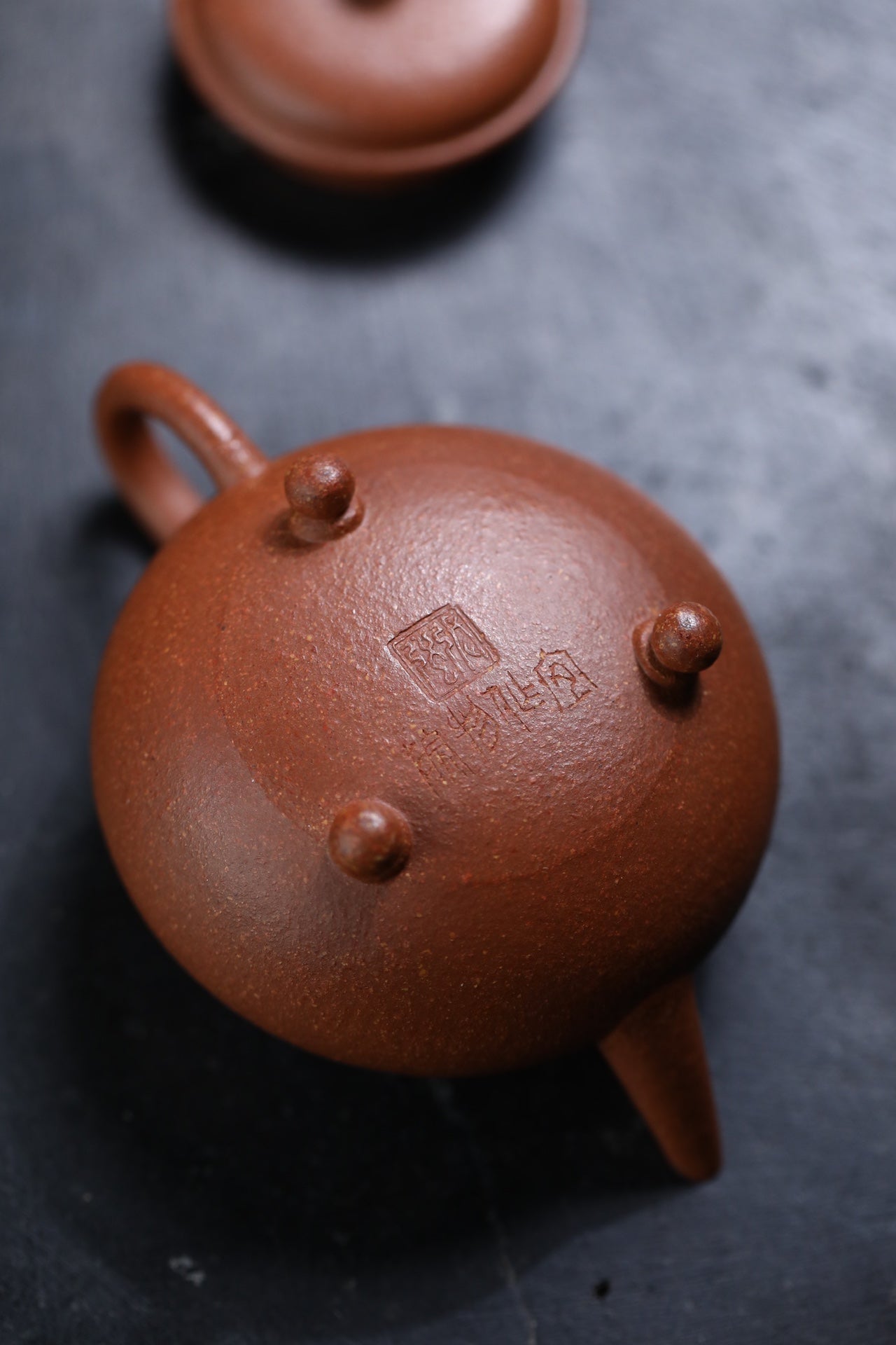 San Zu Ding Li   150cc - Yixing Zisha Purple Clay Teapot