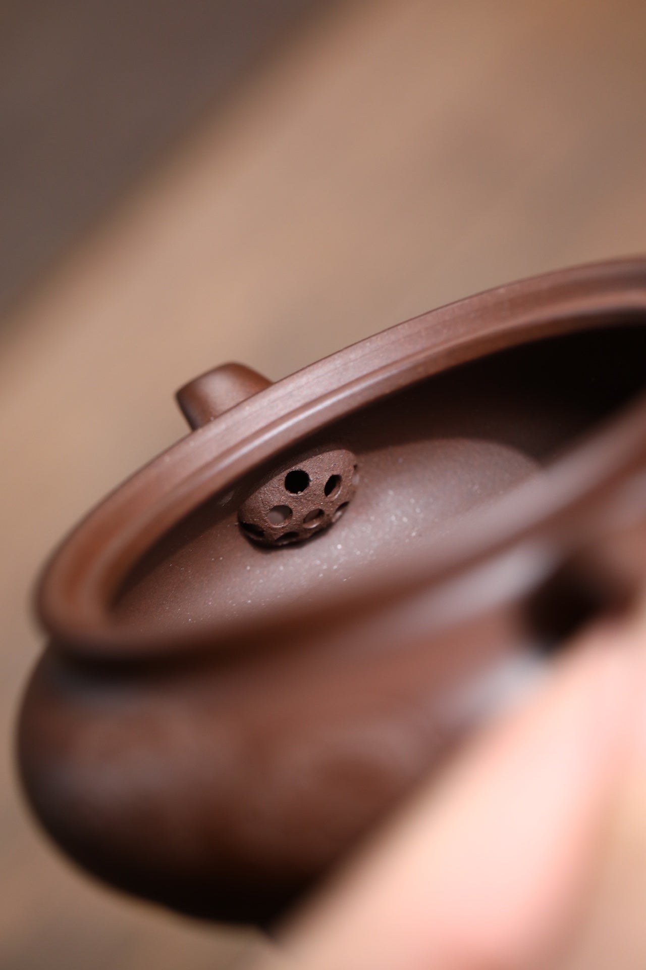 Huai Ying  200cc - Yixing Zisha Purple Clay Teapot