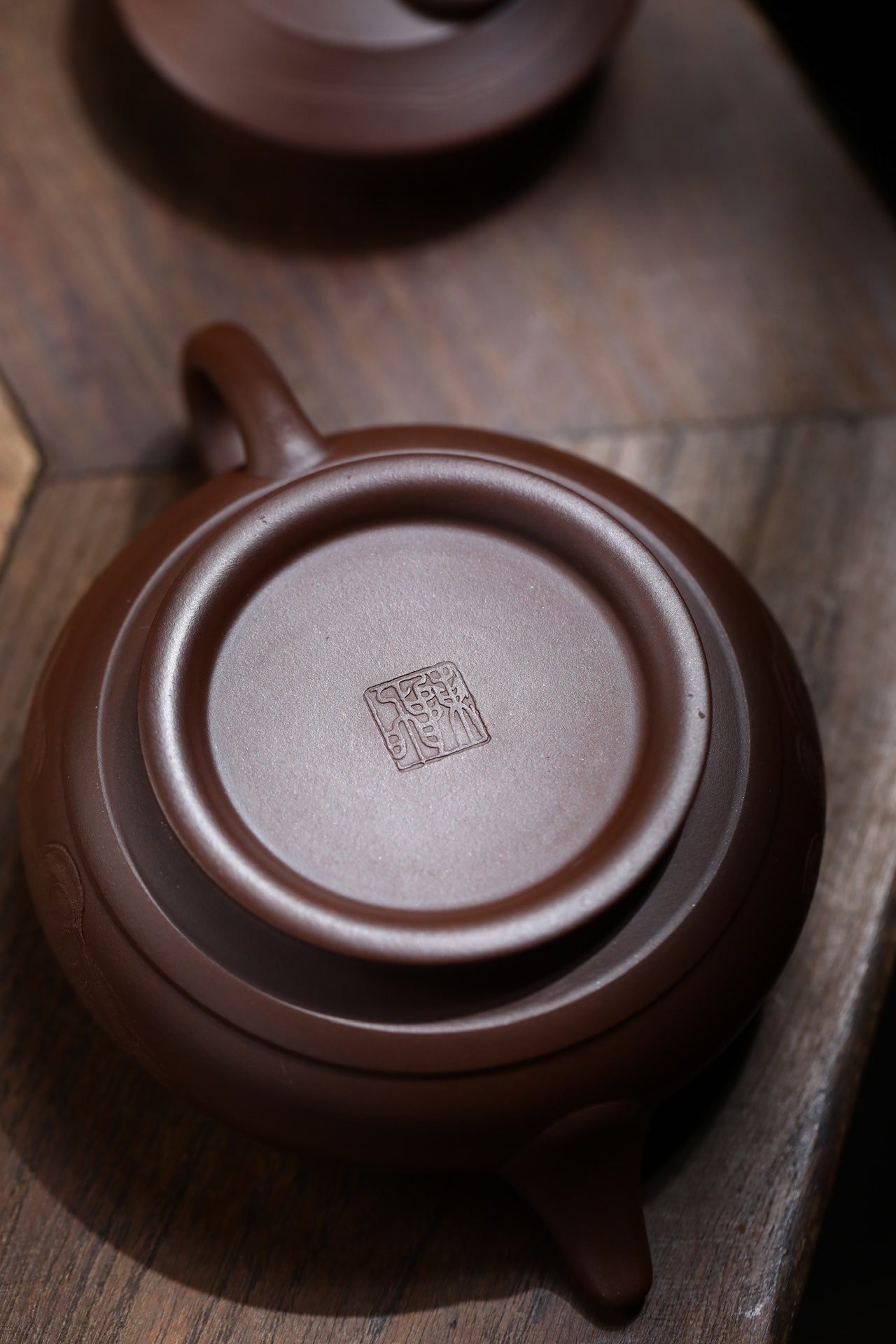 Huai Ying  200cc - Yixing Zisha Purple Clay Teapot