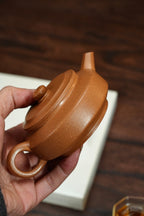 Zhou Pan   180cc - Yixing Zisha Purple Clay Teapot