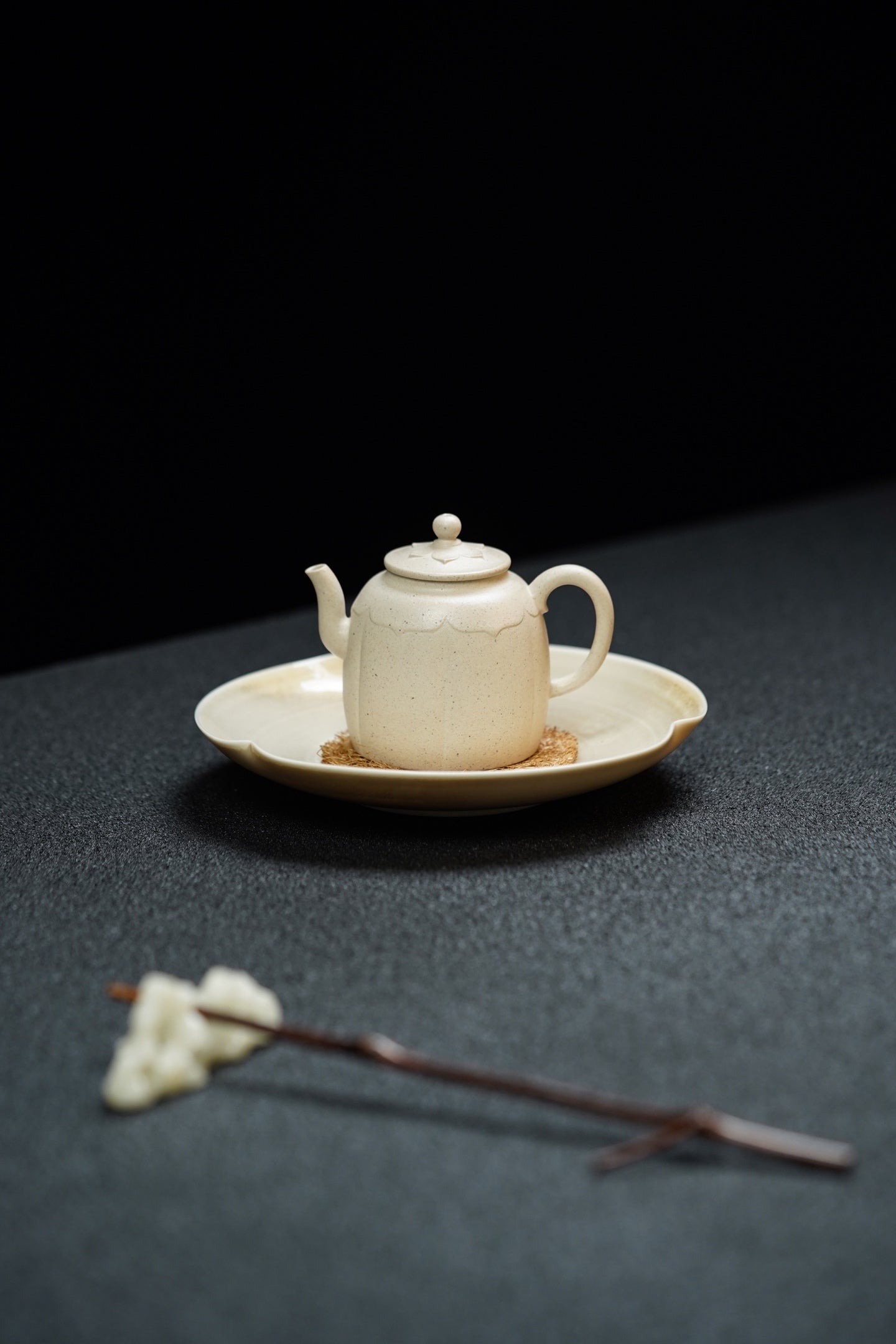 Wei Xin   110cc - Yixing Zisha Purple Clay Teapot