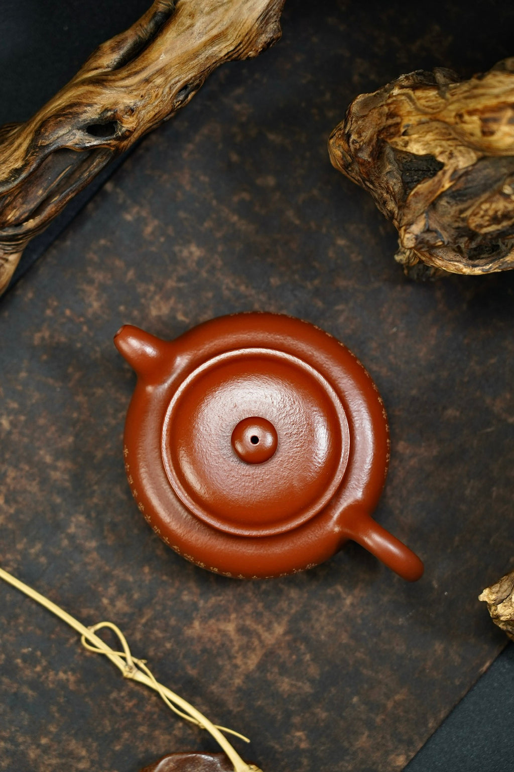 Fang Gu  240cc   - Yixing Zisha Purple Clay Teapot