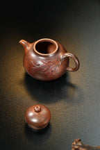 Ru Ding   160cc - Yixing Zisha Purple Clay Teapot