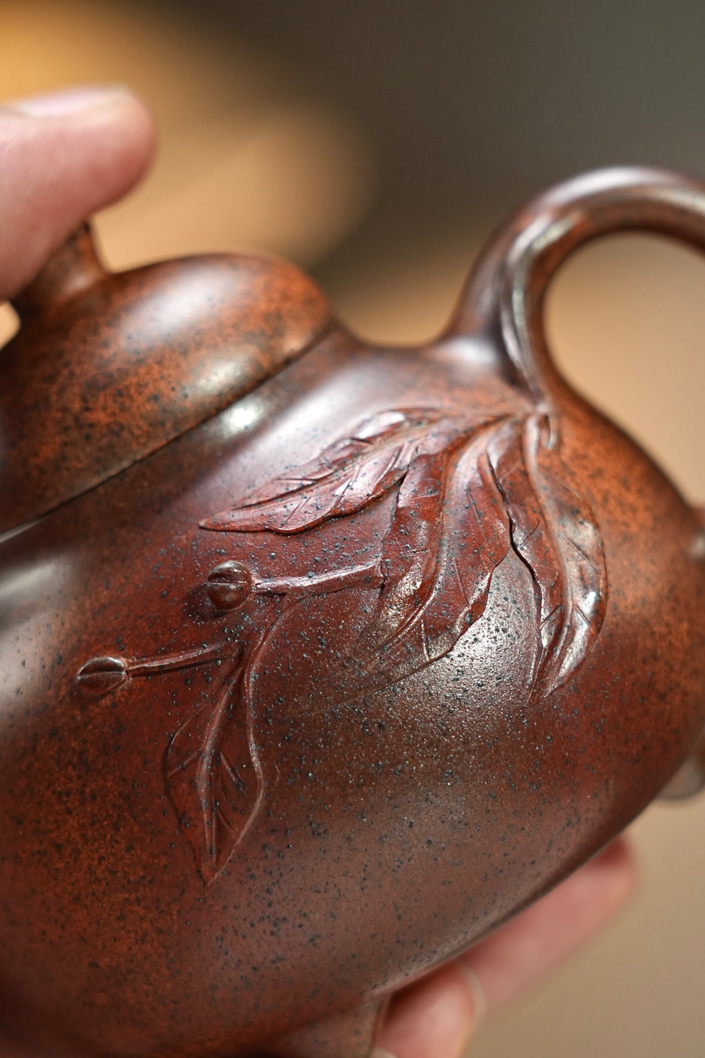 Ru Ding   160cc - Yixing Zisha Purple Clay Teapot