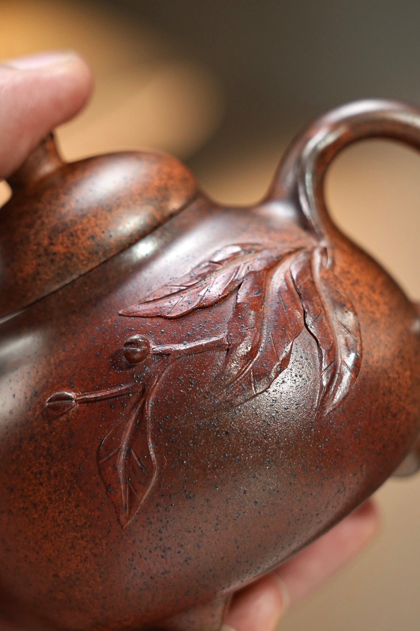 Ru Ding   160cc - Yixing Zisha Purple Clay Teapot