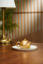 Xin Jing Xi Shi    180cc - Yixing Zisha Purple Clay Teapot