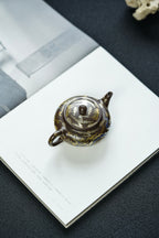 Bian Ying  150cc - Yixing Zisha Purple Clay Teapot