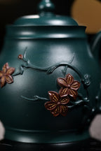 Gong Deng  260cc - Yixing Zisha Purple Clay Teapot
