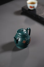 Gong Deng  260cc - Yixing Zisha Purple Clay Teapot