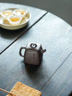 Xiao Si Fang Qin Quan 100cc - Yixing Zisha Purple Clay Teapot