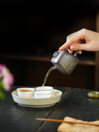 Xiao Si Fang Qin Quan 100cc - Yixing Zisha Purple Clay Teapot