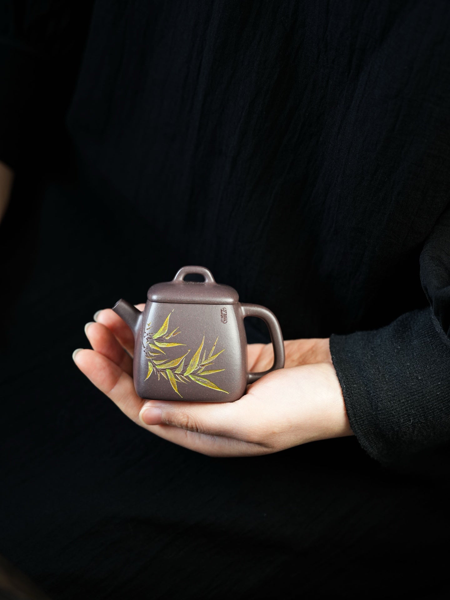 Xiao Si Fang Qin Quan 100cc - Yixing Zisha Purple Clay Teapot