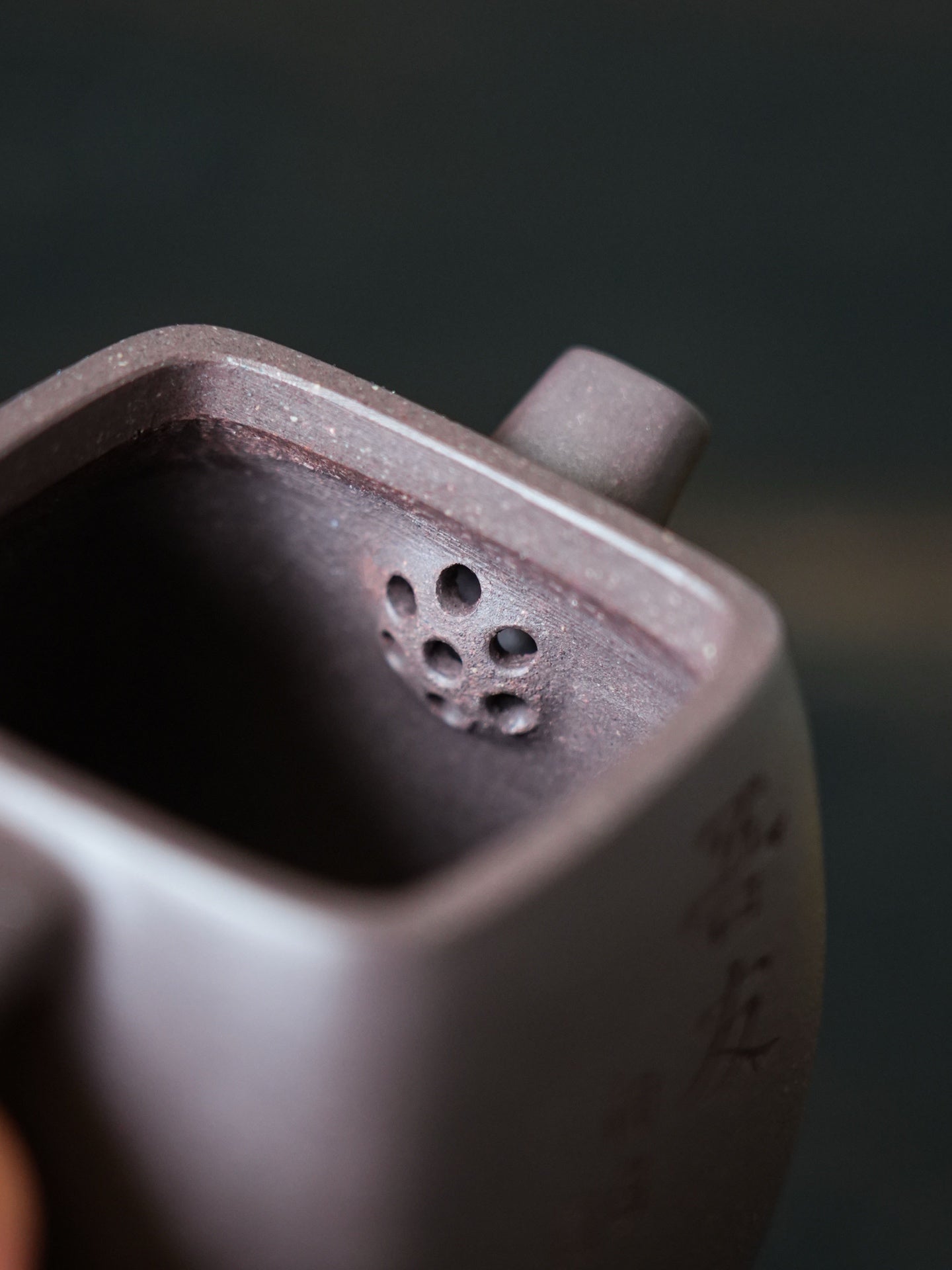 Xiao Si Fang Qin Quan 100cc - Yixing Zisha Purple Clay Teapot