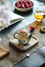 Ru Yi Bao Zhu   100cc - Yixing Zisha Purple Clay Teapot