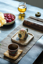 Ru Yi Bao Zhu   100cc - Yixing Zisha Purple Clay Teapot