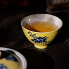 Blue and white porcelain cup  -Jingdezhen porcelain