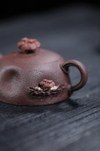 Shuang Sheng Ling Zhi   90cc - Yixing Zisha Purple Clay Teapot