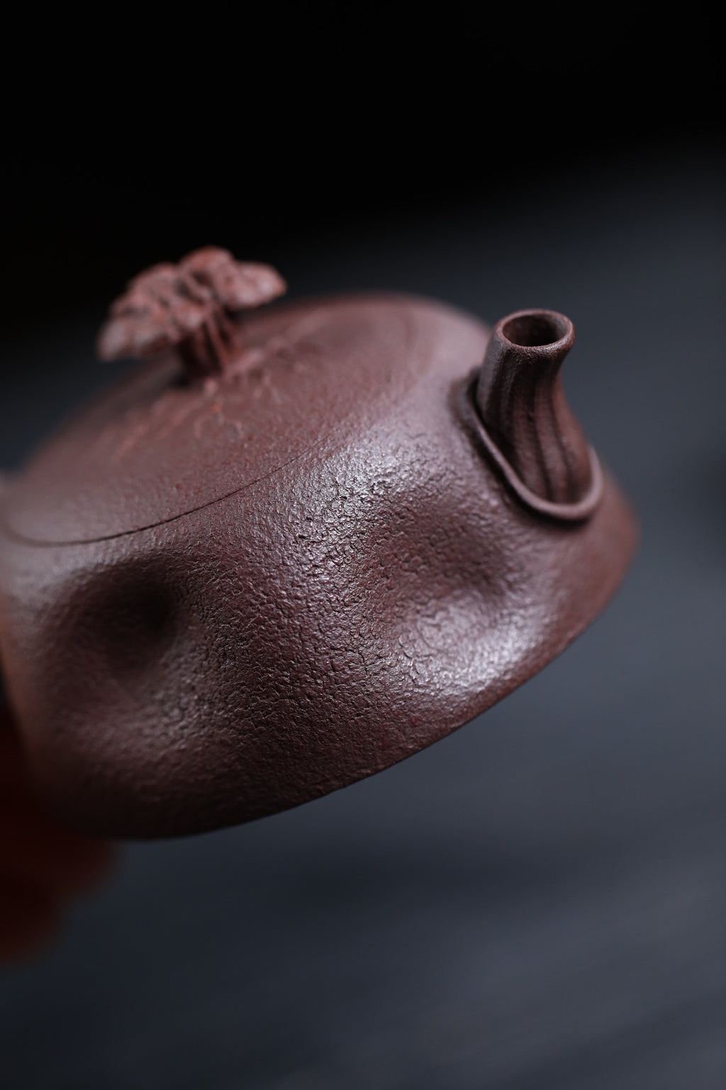 Shuang Sheng Ling Zhi   90cc - Yixing Zisha Purple Clay Teapot