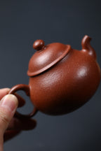 Tong Xin    130cc - Yixing Zisha Purple Clay Teapot