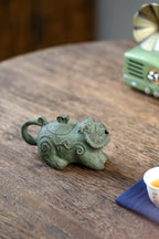 Qing Tong Hu     200cc - Yixing Zisha Purple Clay Teapot