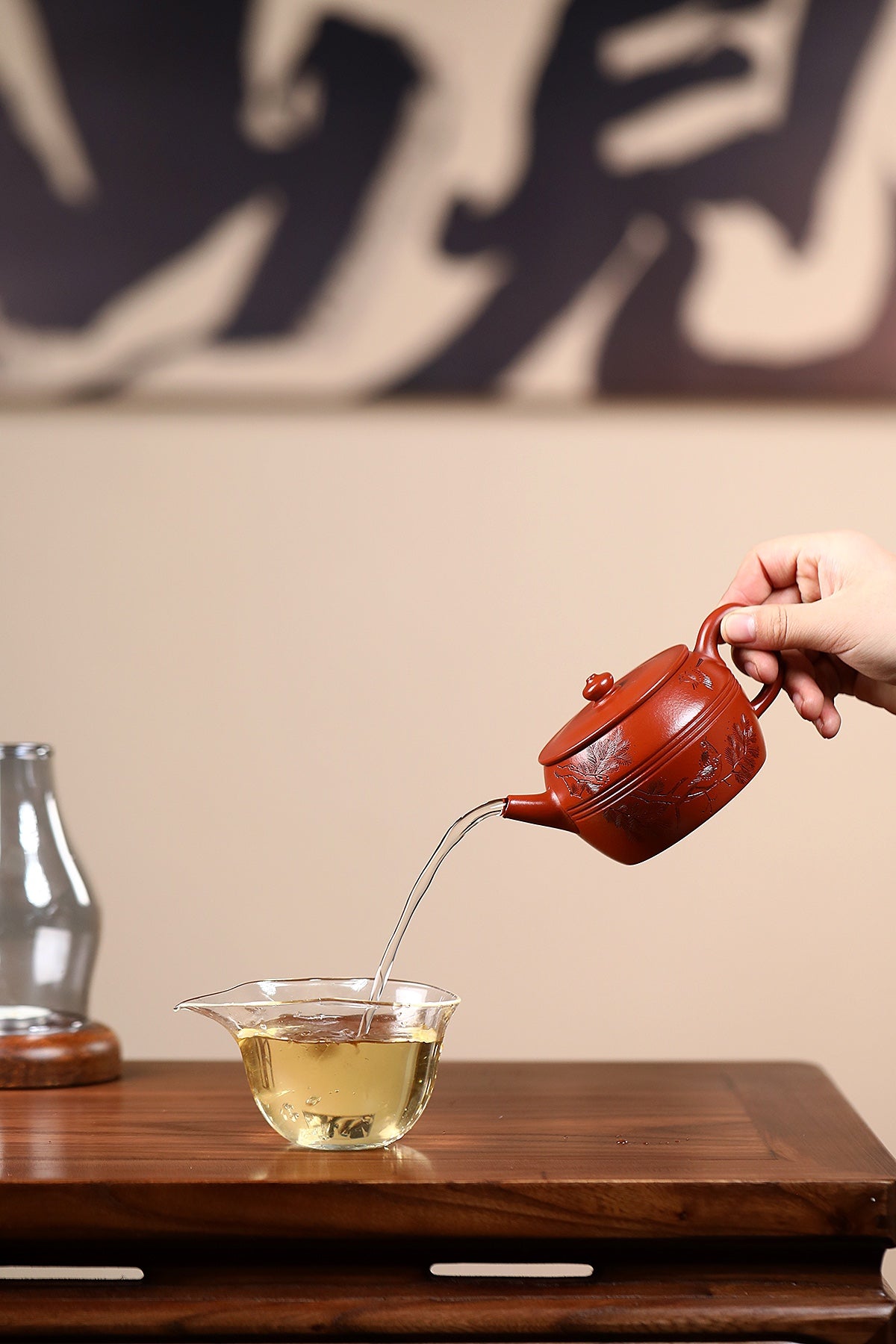 Yao Xian Gu   200cc - Yixing Zisha Purple Clay Teapot
