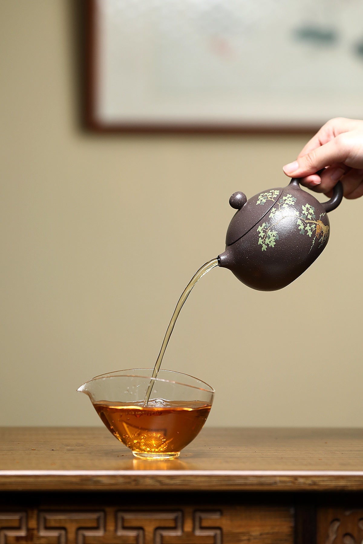Xi Shi   280cc  - Yixing Zisha Purple Clay Teapot