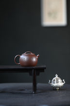 Qiao Yuan  120cc  - Yixing Zisha Purple Clay Teapot