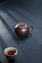 Qiao Yuan  120cc  - Yixing Zisha Purple Clay Teapot