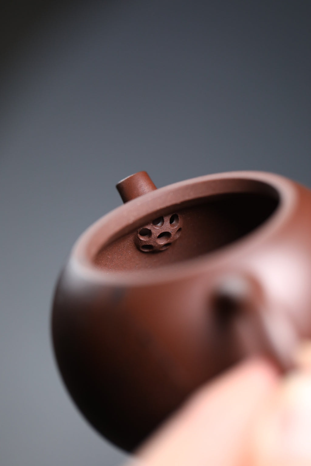 Qiao Yuan  120cc  - Yixing Zisha Purple Clay Teapot