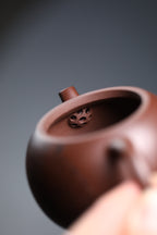 Qiao Yuan  120cc  - Yixing Zisha Purple Clay Teapot