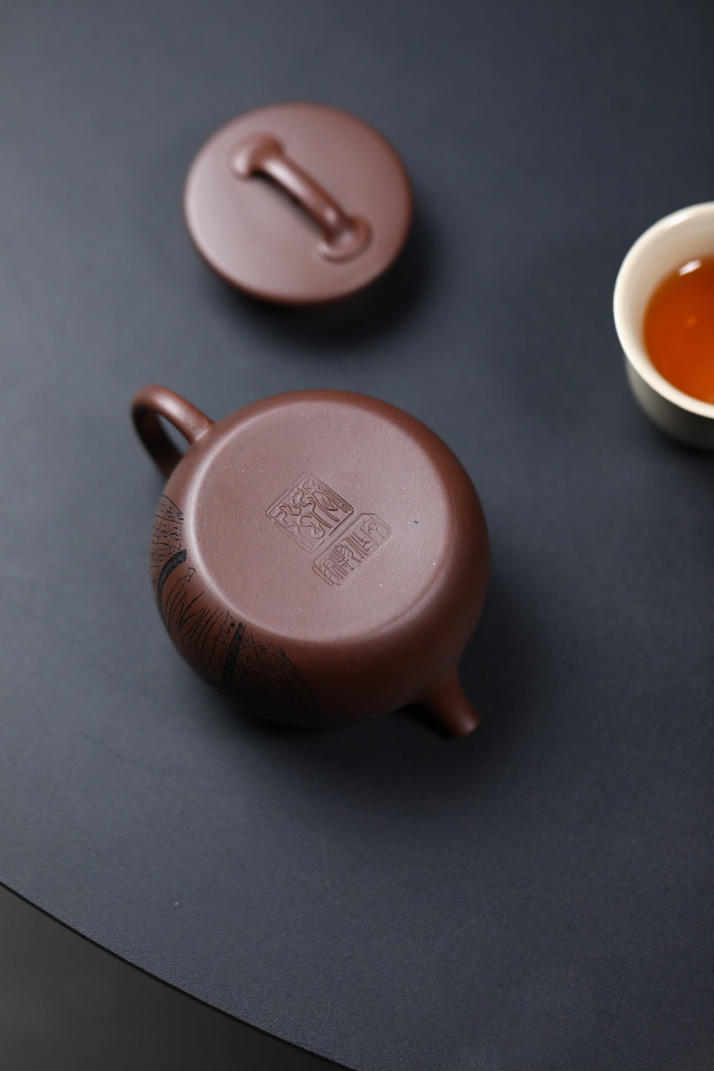 Qiao Yuan  120cc  - Yixing Zisha Purple Clay Teapot