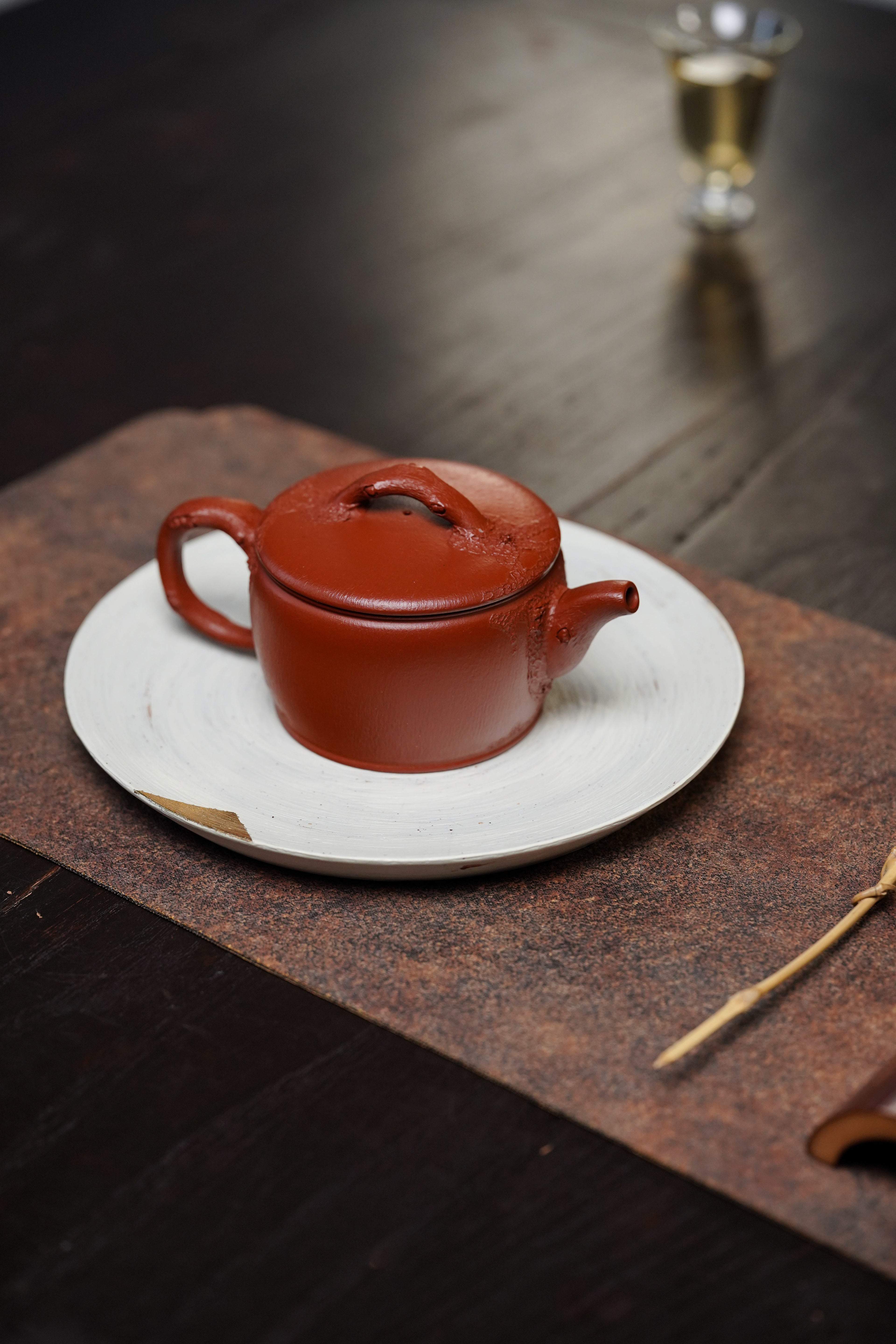 Han Wa Hu   200cc   - Yixing Zisha Purple Clay Teapot