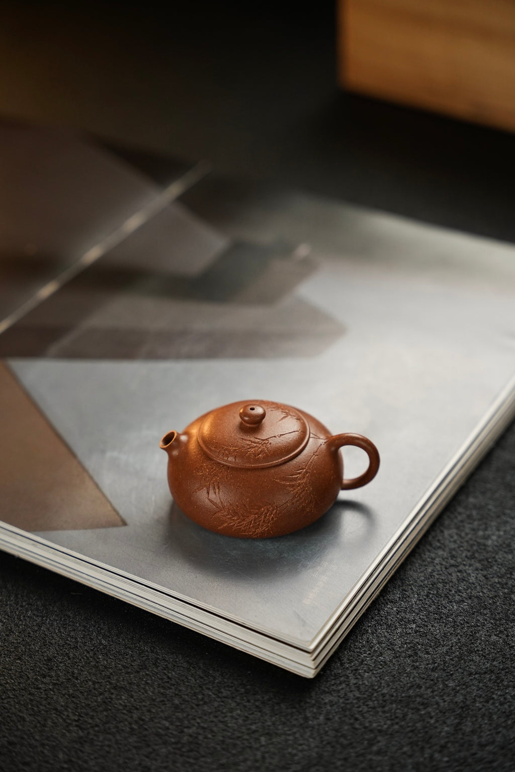 Xiao Xiao Xi Shi Ru  80cc  - Yixing Zisha Purple Clay Teapot