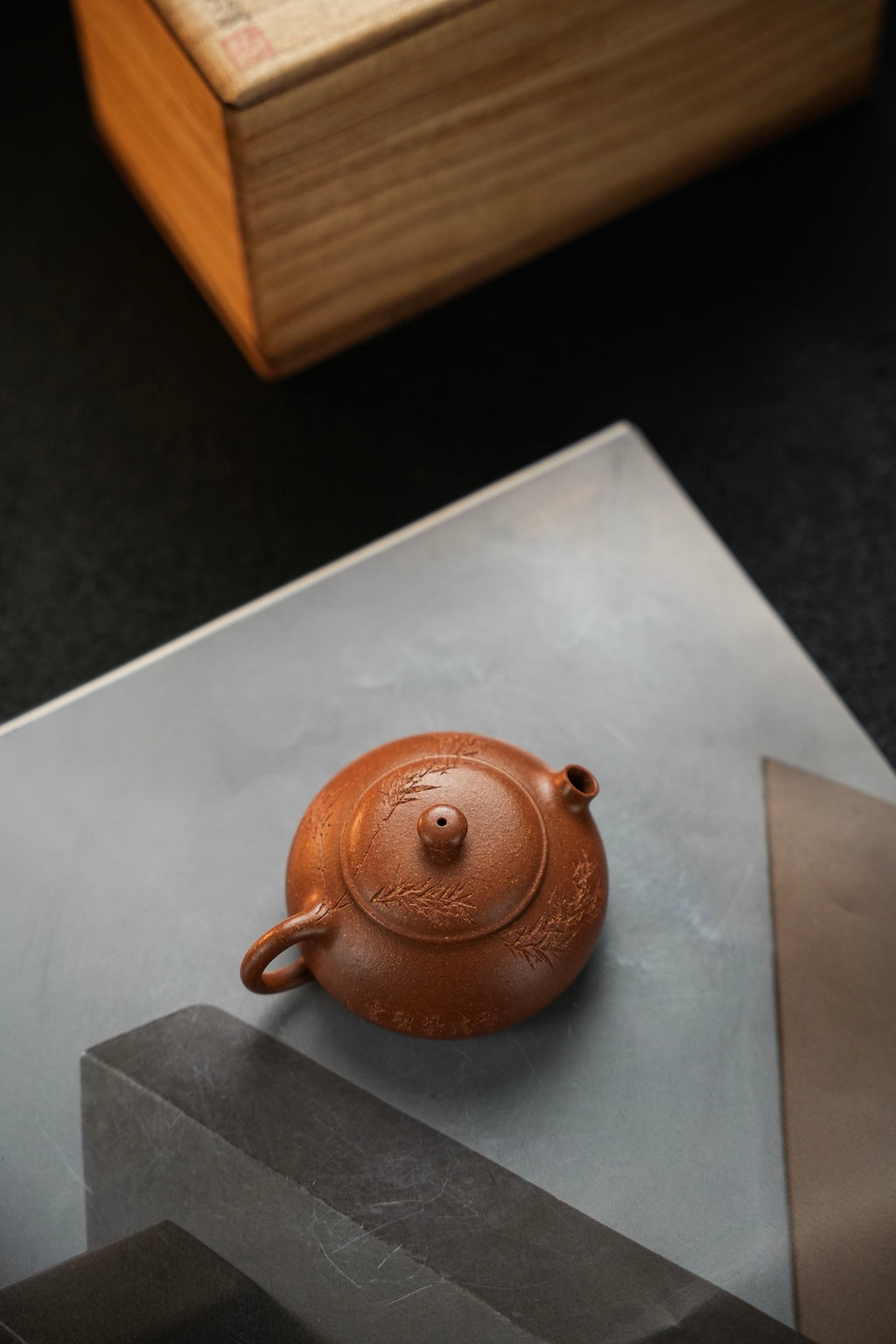 Xiao Xiao Xi Shi Ru  80cc  - Yixing Zisha Purple Clay Teapot