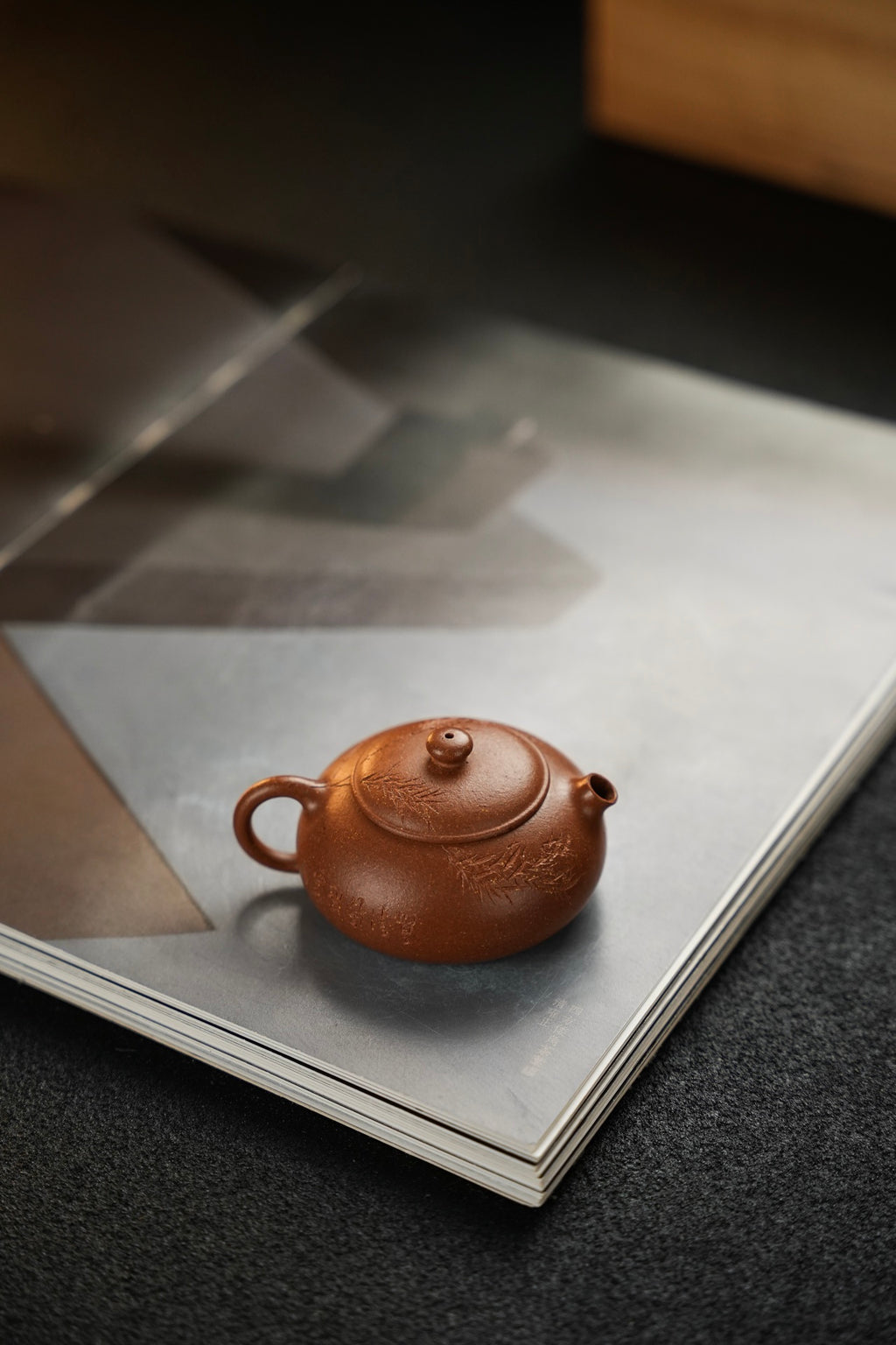 Xiao Xiao Xi Shi Ru  80cc  - Yixing Zisha Purple Clay Teapot
