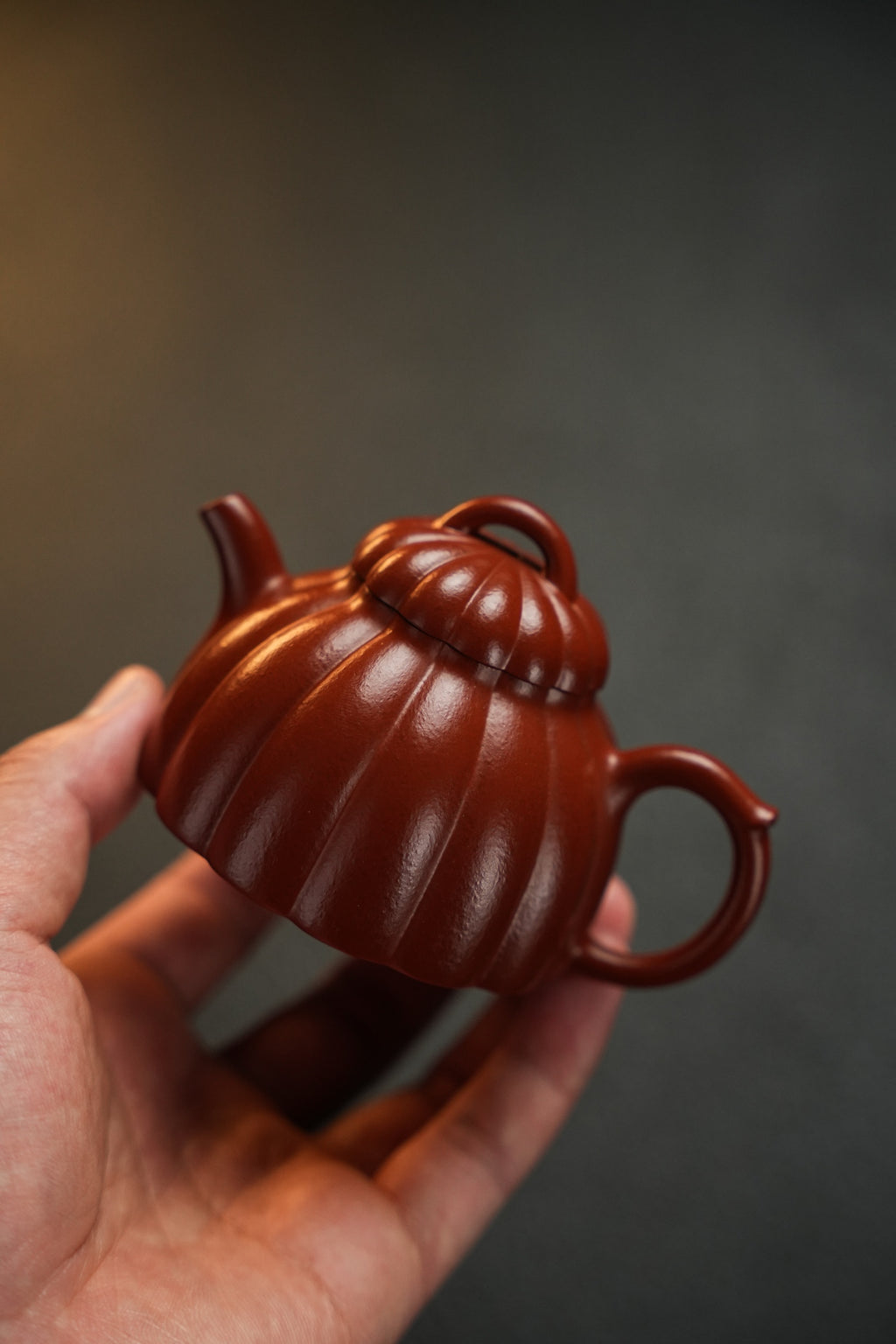 Ban Ju   135cc  - Yixing Zisha Purple Clay Teapot