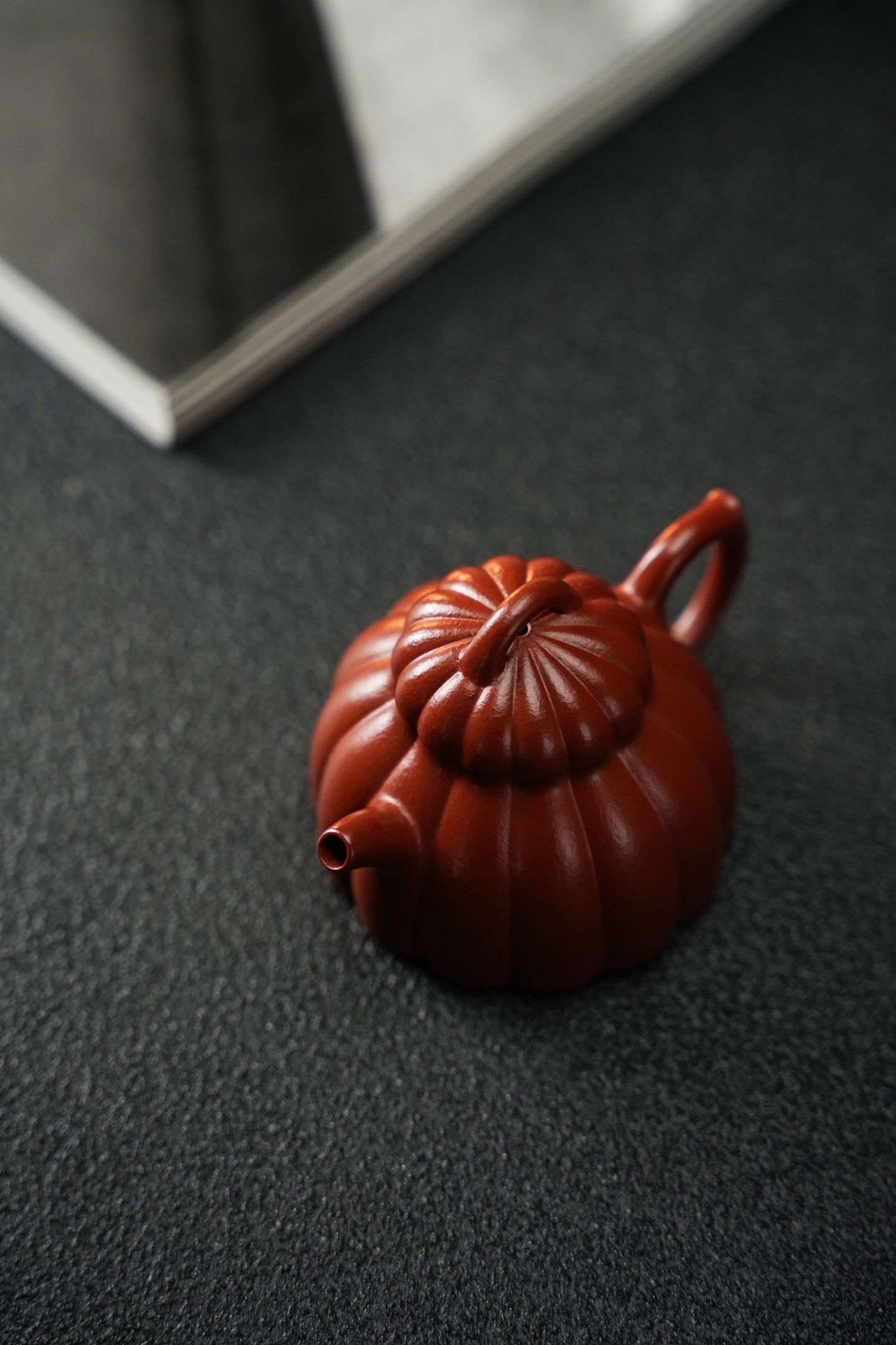Ban Ju   135cc  - Yixing Zisha Purple Clay Teapot