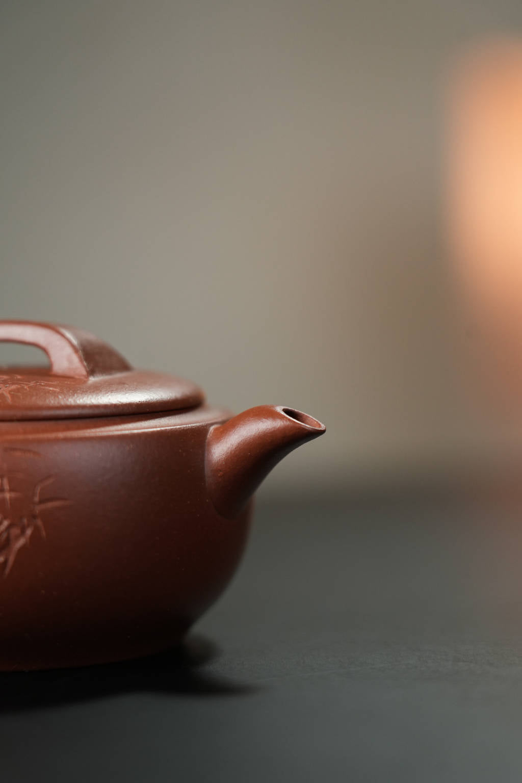 Han Wa   160cc  - Yixing Zisha Purple Clay Teapot
