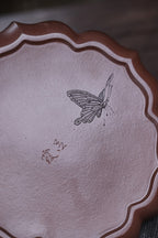Die Xiang   - Yixing Zisha Purple Teapot Stand