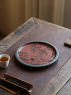 Li Ma Fa Cai    - Yixing Zisha Purple Teapot Stand