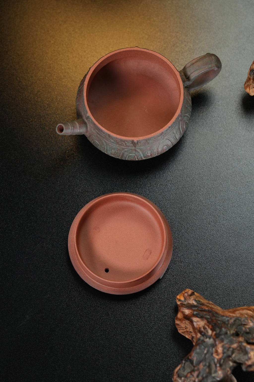 Ding    150cc  - Yixing Zisha Purple Clay Teapot
