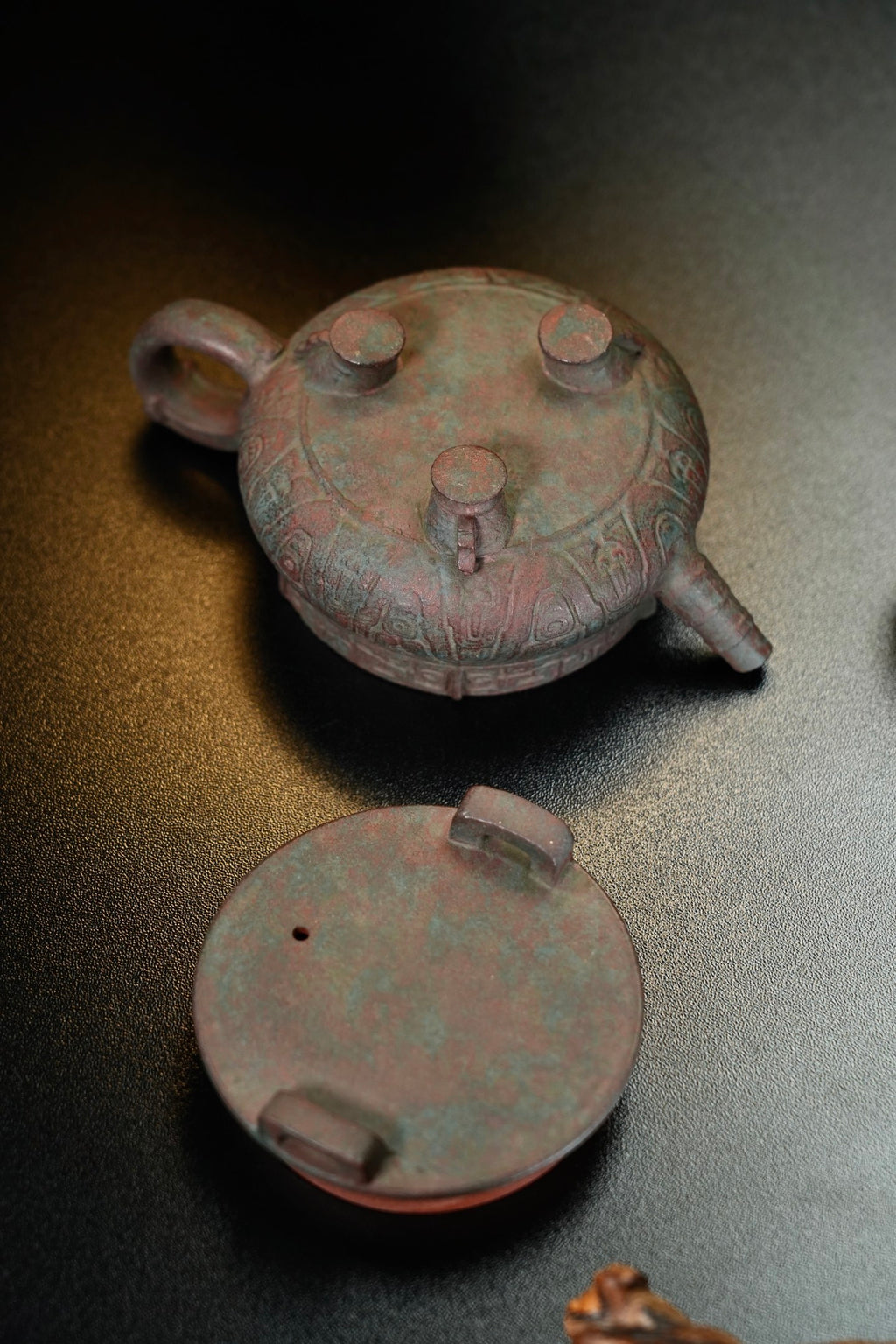 Ding    150cc  - Yixing Zisha Purple Clay Teapot