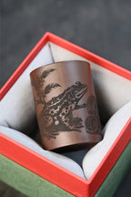 Zhao Cai Jin Chan  200cc  - Yixing Zisha Purple Clay  Cup
